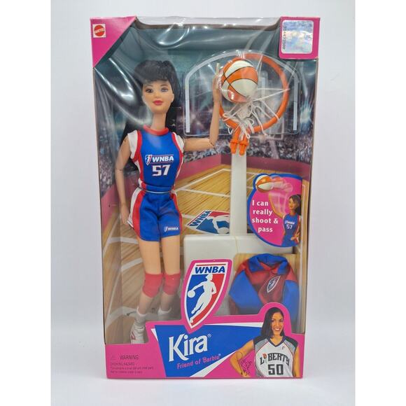41)VINTAGE WNBA's KIRA DOLL FROM THE FRIEND OF BARBIE COLLECTION. - Picture 1 of 10